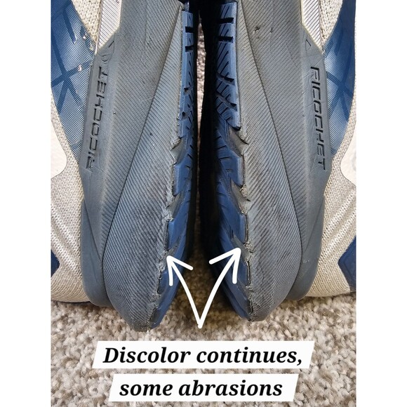 Brooks Ricochet 3 Mens Size 8.5M Grey & Navy Running Shoes Sneakers 1103611D199 - Picture 10 of 16